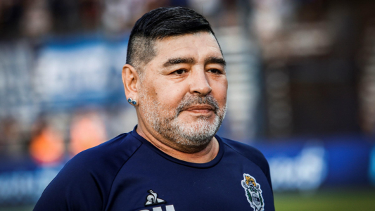 Maradona se sumó a la donación de sangre del Hospital Posadas