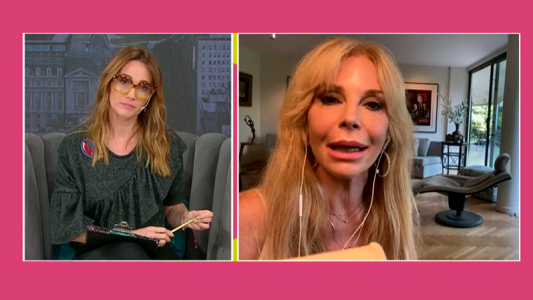 La relación de Graciela Alfano con su nieta