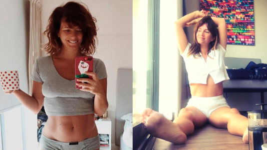 Griselda Siciliani empezó su cumpleaños con una foto particular