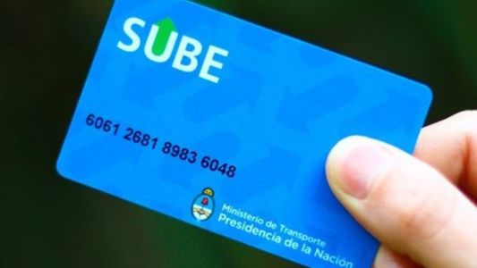 Ampliaron el salgo negativo de la Tarjeta Sube
