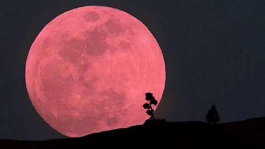 Qué es la super luna rosa y cuándo podremos verla