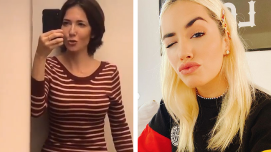 El lado más divertido de Cristina Pérez: imitó a Lali Espósito