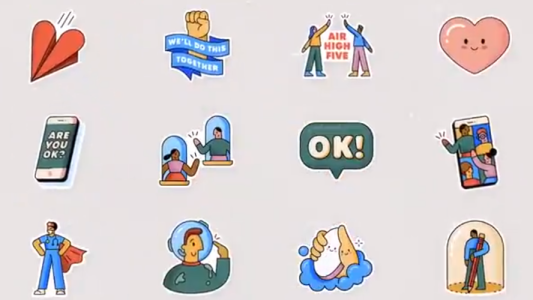 WhatsApp lanzó stickers para comunicarnos en plena cuarentena