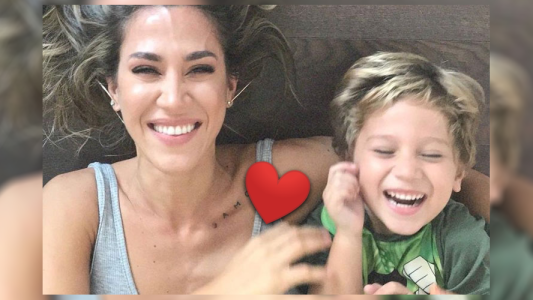 Jimena Barón compartió un momento único de su hijo Momo