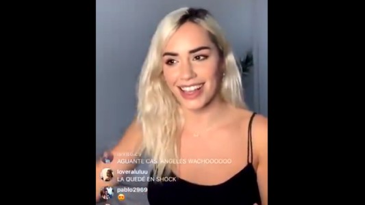 ¡Lali volvió a cantar y bailar un clásico de Casi Ángeles!