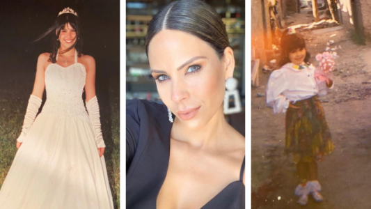 Barby Franco compartió fotos de sus 15 y de su infancia en la Villa 21