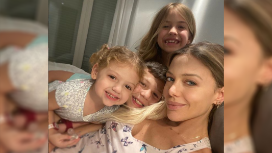 Evangelina Anderson entró en la polémica sobre la alimentación vegetariana para sus hijos