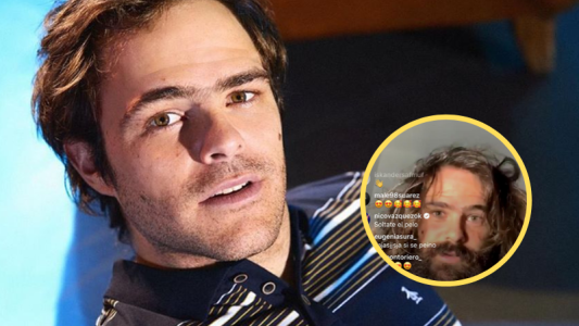 El impresionante cambio físico de Peter Lanzani
