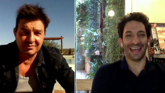 ¿Cómo era la intimidad del camarín que compartieron Juan Minujín y Damián De Santo?