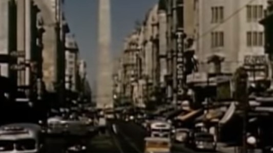 Imágenes exclusivas de Buenos Aires en 1950