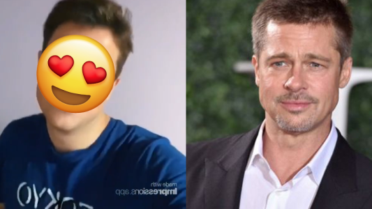 Conocé al argentino que es el clon de Brad Pitt