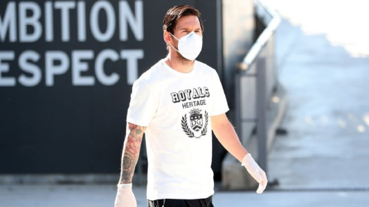 Messi se realizó el test de Covid-19 para volver a entrenar