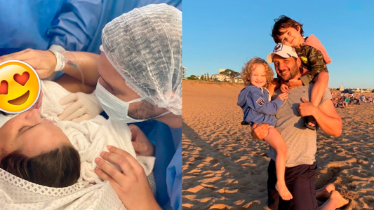 Germán Paoloski habló de la paternidad en tiempos de cuarentena