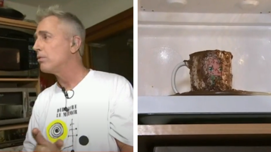 Marley hizo una torta en vivo y casi desata un incendio