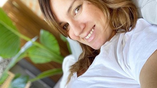 Paula Chaves mostró el crecimiento de su panza