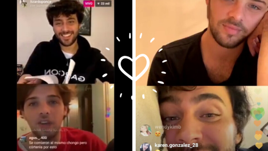 Santi Maratea le declaró su amor a Lizardo Ponce