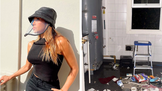 El susto de Catherine Fulop