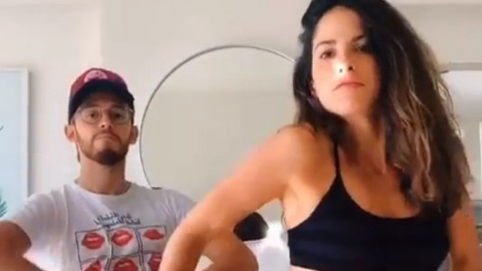 ¡Se armó la fiesta en lo de Cande Molfese y Ruggero Pasquarelli!