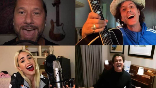 Así suena la nueva versión de Color Esperanza de cuarentena