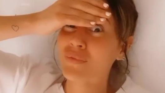 Jimena Barón entró al cuarto de Daniel Osvaldo y se encontró con una sorpresa