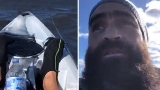 Un kayakista filma sus últimos instantes con vida antes de aparecer ahogado