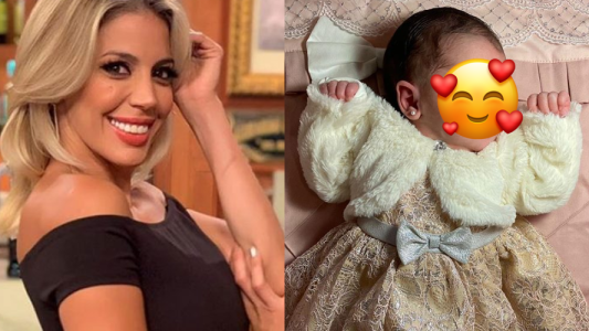 A días de nacer su bebé: Virginia Gallardo mostró la sonrisa especial de Martina