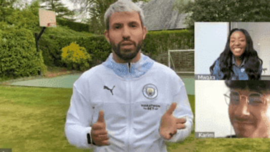 ¡Qué profe! El “Kun” Agüero comenzó a dar clases en Inglaterra