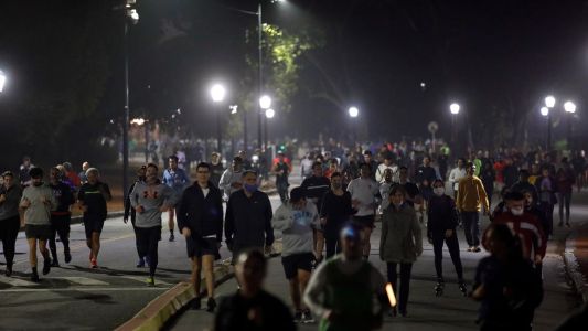 Pandemia de runners: los porteños coparon los parques para hacer ejercicio