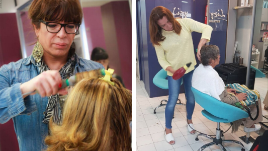 “A no bajar los brazos”: Así despidió Lizy Tagliani a su peluquería