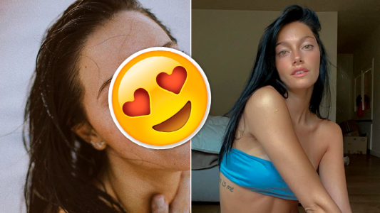 Oriana Sabatini sorprendió a todos con una foto sin filtro