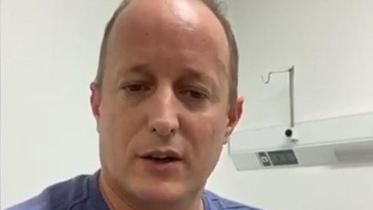 Martín Insaurralde: "Estoy bien, cumpliendo mi primer día de aislamiento"