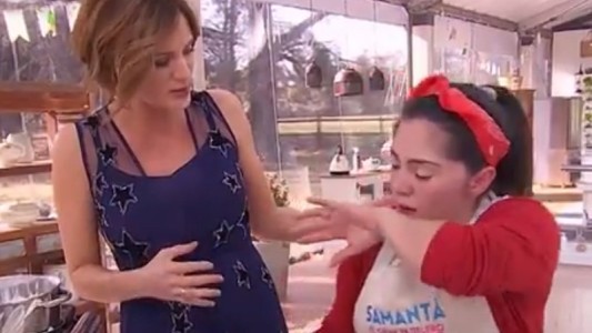 Samanta colapsó en pleno programa y Paula Chaves tuvo un hermoso gesto con ella