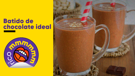El tip de Jimena Barón para un batido de chocolate