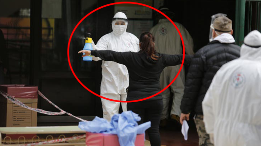 La búsqueda de casos de coronavirus puerta a puerta llegó a Palermo