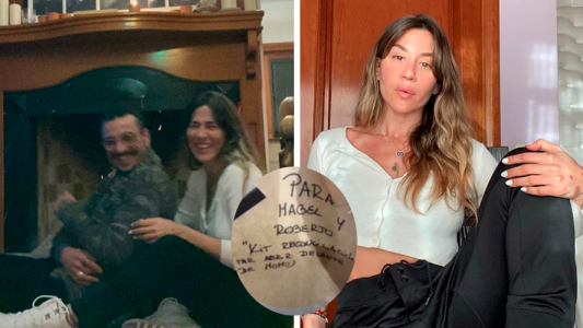 El picante regalo que recibió Jimena Barón y la reacción de Osvaldo