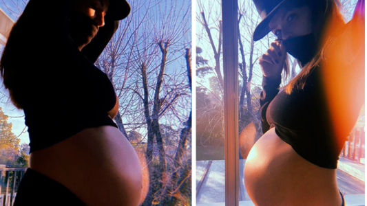 La China Suarez mostró su pancita y explotaron las redes