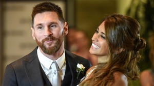 El video inédito que publico Antonela Rocuzzo de su boda con Messi