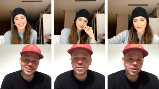 Tini cumple un sueño: entrevista a Residente en vivo