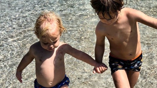 El tierno recuerdo de Mirko y Momo juntos