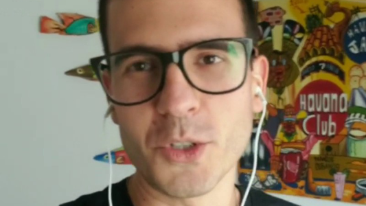 Nico Peralta mostró su fanatismo por Cris Morena