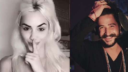 Lali Espósito mostró un "tattoo secreto", enloqueció a todos y Camilo la piropeó