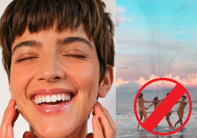 La foto de Calu Rivero desnuda con amigos que generó fuertes críticas en redes