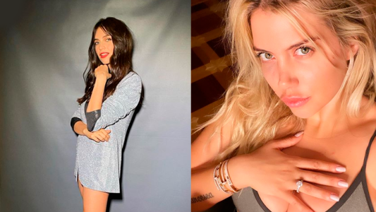 El divertido intercambio en las redes entre Wanda y Zaira Nara