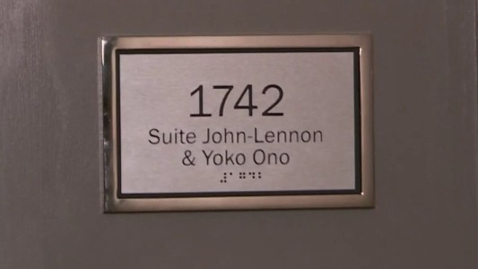 Conocé la suite donde John Lennon y Yoko Ono hicieron una protesta