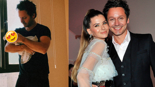 Bejamín Vicuña compartió la primera postal con Amancio