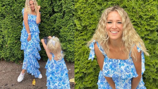 La tierna sesión de fotos de Luisana Lopilato por el cumpleaños de su hija
