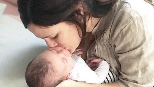 Paula Chaves compartió la dulce terapia de Filipa