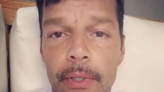 El misterioso mensaje de Ricky Martin