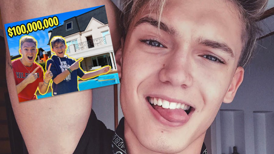 Un youtuber argentino de 20 años se mudó a una lujosa mansión de tres pisos