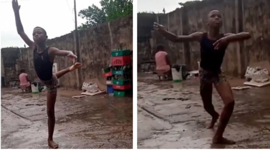 Bailó ballet entre el barro y consiguió una beca internacional